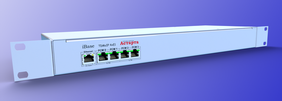  iBase - TDMoIP  -  E1   Ethernet 
